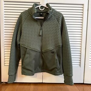 New Balance Women’s Heatloft Athletic Jacket – Olive Green